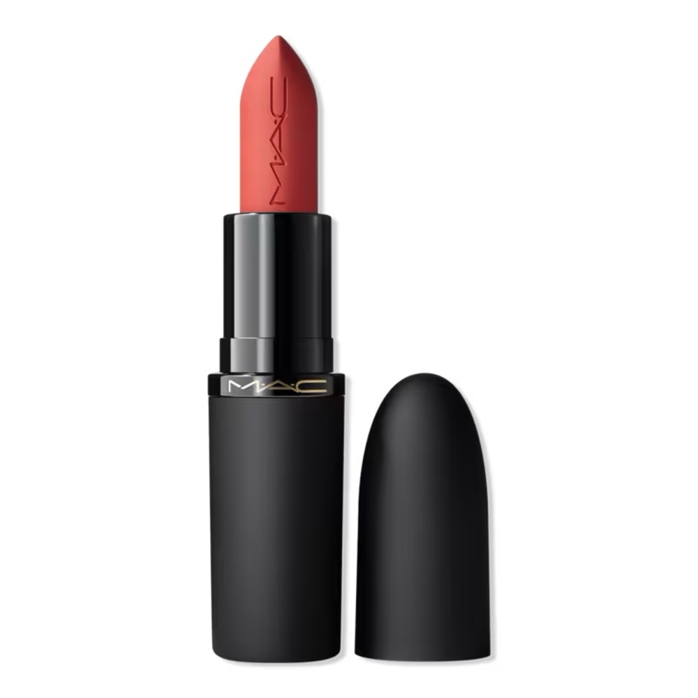 BNIB MAC Cosmetics Powder Kiss Hazy Matte Lipstick - Brickthrough